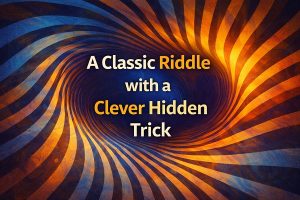 A Classic Riddle with a Clever Hidden Trick